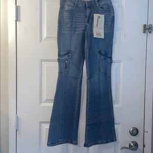 No Boundaries Light Blue Bootcut Jeans